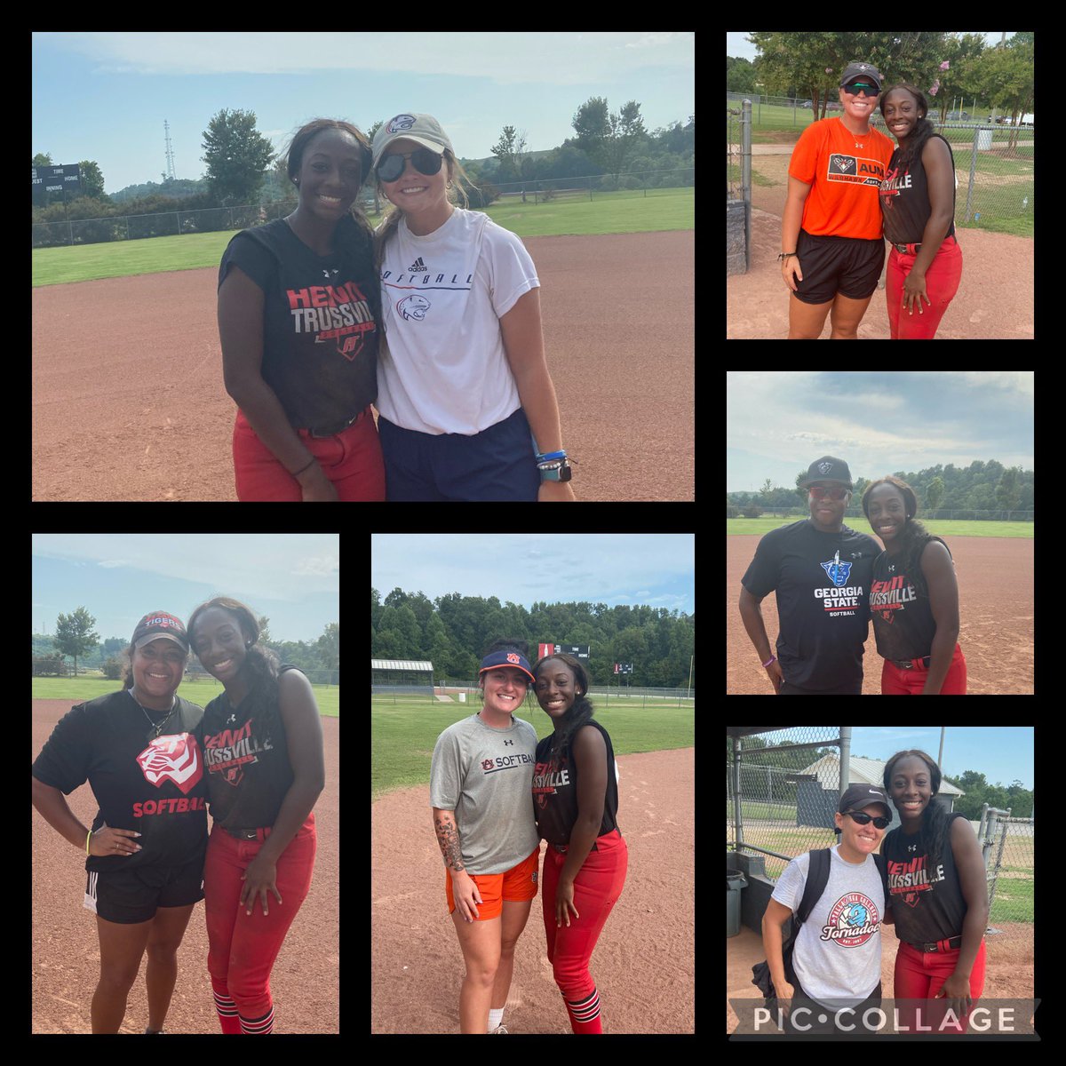 Yesterday was amazing!! I got to meet some really great coaches. They where all so helpful and positive. Great energy all day. I couldn’t have ask for a better softball experience. Thank you @JaydenMount @UWA_Softball @SouthAlabamaSB @AUMWarhawksSB @AuburnSoftball