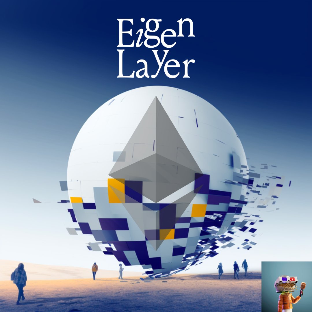 EigenLayer managed to attract 45,000 ETH ($88m USD) within 12 hours. If you're still in the dark about what it is, you haven't missed out on the party just yet. 🧵 Everything you need to know about @eigenlayer, including airdrop. (ELI5 version). 1/17