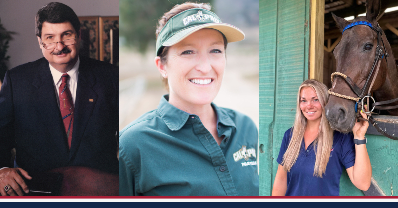 PoloAssociation's tweet photo. Recognizing those who have dedicated their time and efforts to growing and developing the game while inspiring youth athletes across I/I polo, the USPA proudly announces the 2023 I/I Lifetime Achievement Award, Service Award and Young Alumni Award recipients!