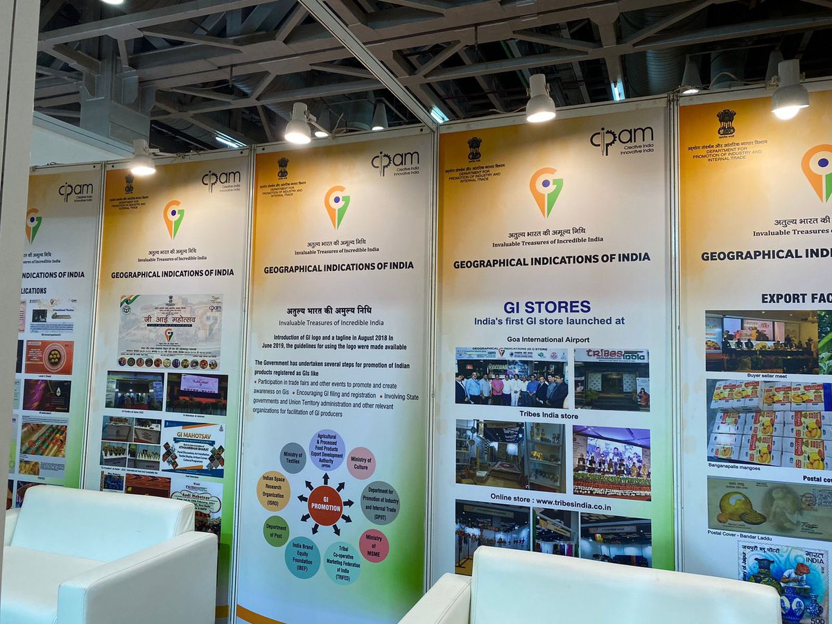 LexOrbisIP's tweet photo. Malyashree Sridharan participated in the 2nd edition of GI Fair India from 20th – 24th July 2023, organized by Export Promotion Council for Handicrafts (EPCH-India). This exceptional event celebrates India's 460+ famed GI products #LexOrbis #IP #GI #India https://t.co/JbfL9V2bMh