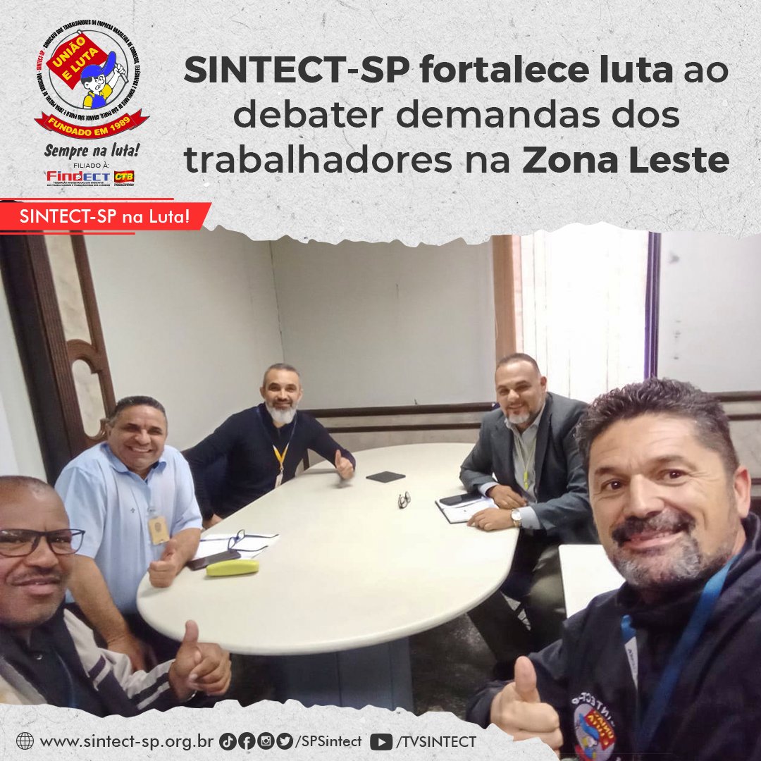 SPSintect's tweet photo. ZONA LESTE | SINTECT-SP fortalece luta ao debater demandas dos trabalhadores na Zona Leste

Saiba mais: https://t.co/DNhT9bUBsh

#SintectSP #Correios #ZonaLeste #CondiçõesDeTrabalho https://t.co/t7qkwlaitu