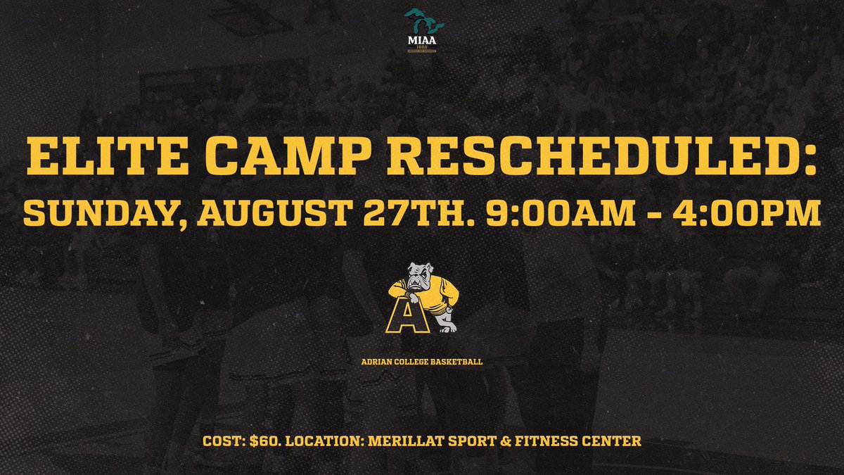 Adrian College Men’s Basketball tweet media