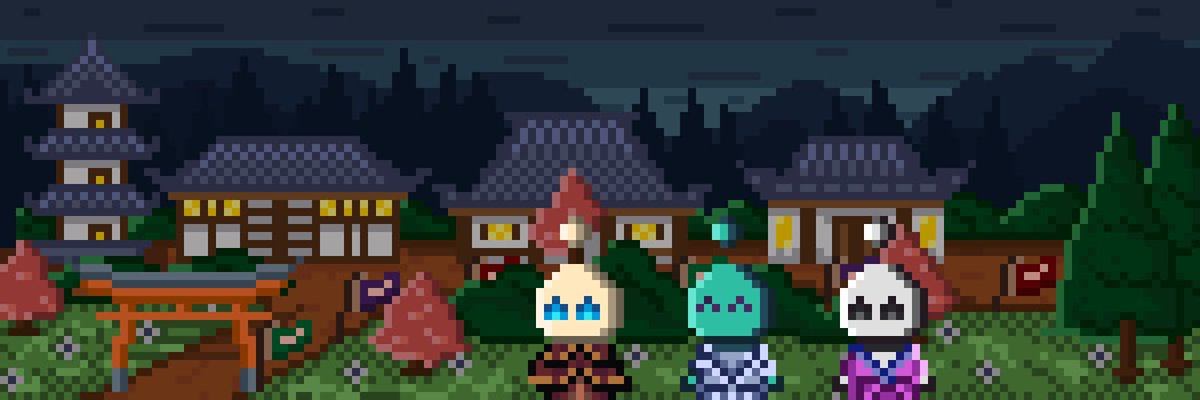 ものがたり
Chapter 1: The Beginning

1/ "A Glimpse of Paradise: The Enchanting SAI Village"

In the secluded SAI village, where the Hitobito tribe resided, the emergence of their village from the dense forest mirrored the interwoven tapestry of their lives. The traditional houses