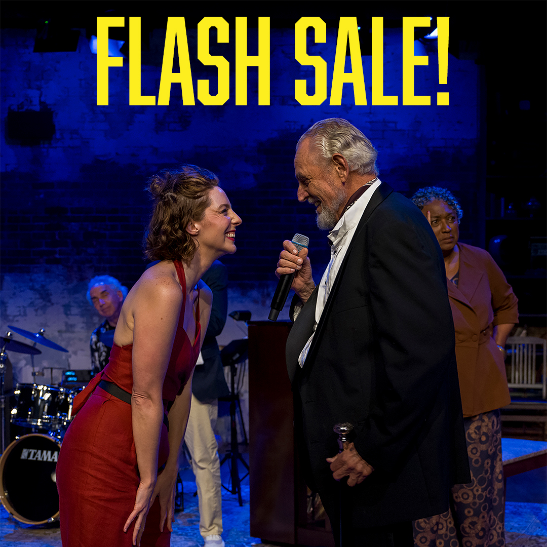 FLASH SALE 🚨 Get $30 tickets for The Tempest now through 7/25 for all remaining shows: ci.ovationtix.com/35088/producti… ONLY TWO WEEKS REMAIN 🌊🏝 📸 Elinor Gunn and Peter Van Norden, by Frank Ishman #lathtr #latheater #latheatre #thetempest #classics #williamshakespeare #flashsale