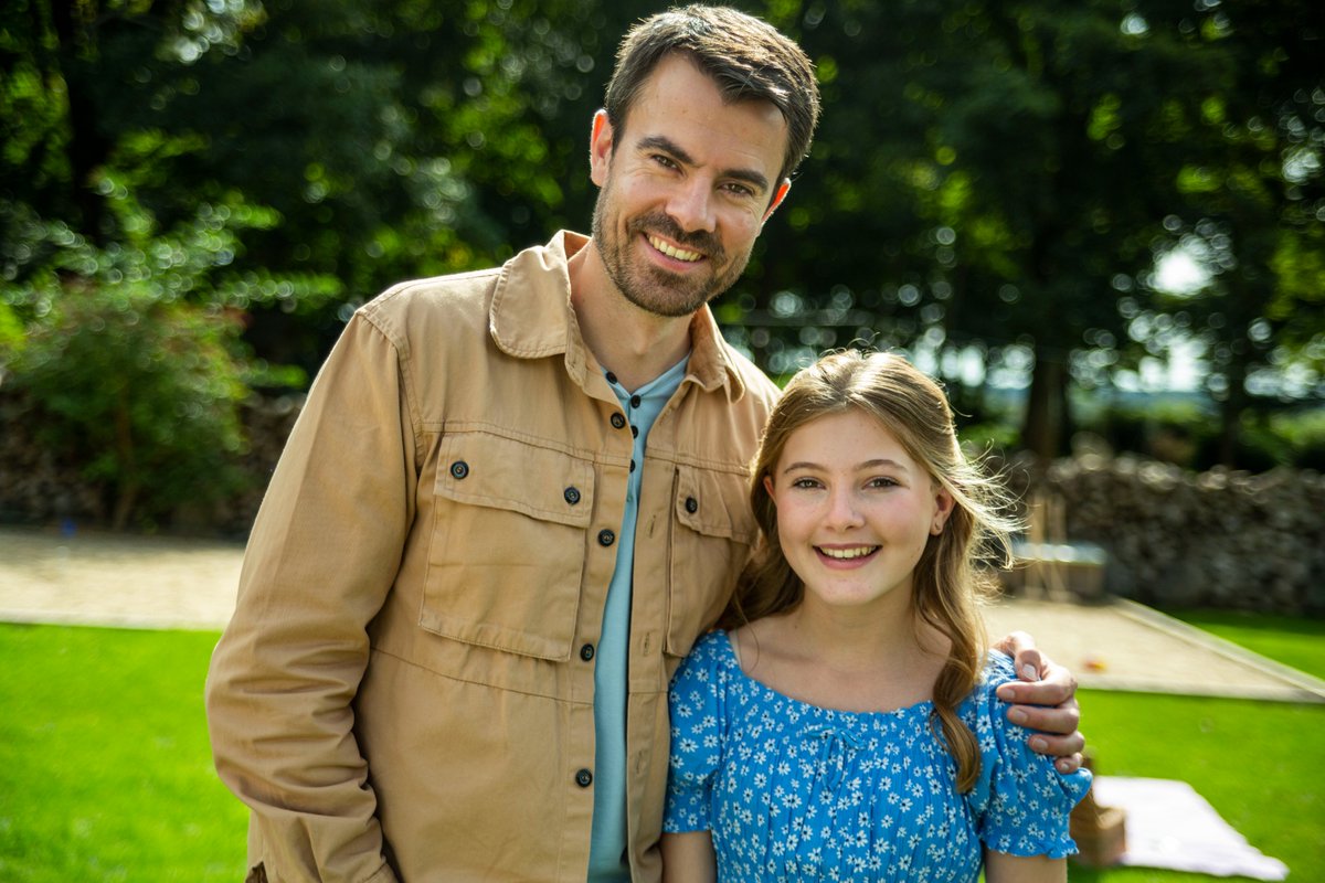 Our favourite on-screen father-daughter duo, Sean Pogmore and Esther Toward in To England, With Love!

Out soon!

#reeloneentertainment #bh_movies #toenglandwithlove