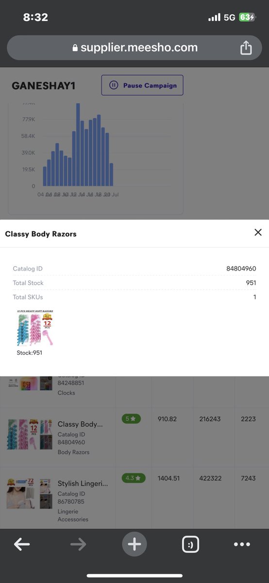 Parthiv766's tweet photo. @meesho_support 

1st someone copied my Catalog with exact my Details and Photos,

2nd my Original Catalog Gets Blocked, 

Now i cant even Find my Catalog on
SUPPLIERS PANEL

CATALOG ID: 84804960

MEESHO TEAM DONT EVEN RESPOND TO TICKET.
I NEED RESOLUTION OR CLOSE MY ACCOUNT NOW. https://t.co/FRD94XU8W2