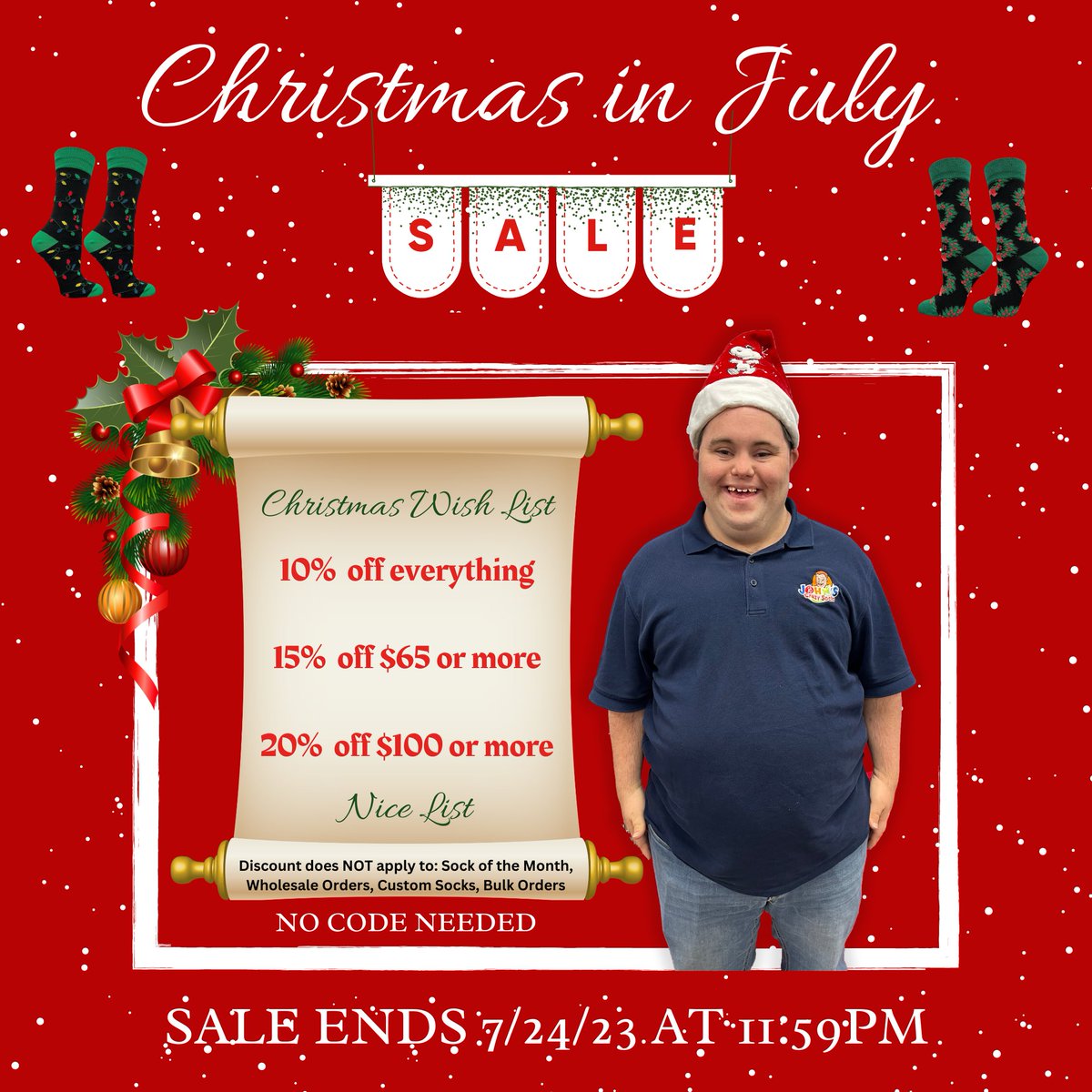 wahooomarket's tweet photo. Santa's summer surprise: Unwrap the hottest deals in our Christmas in July sale! https://t.co/VTcFQQUE6y