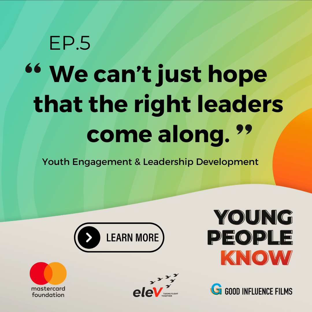 What are the foundations of leadership development? In the final episode of YOUNG PEOPLE KNOW, <a href="/JossOssim/">Jocelyn Formsma</a>, <a href="/NAFC_ANCA/">National Association of Friendship Centres</a> CEO shares with host @Sammbird a pivotal moment from her journey as a youth rep. #EleV 
Listen to the full episode: bit.ly/45QnZIb