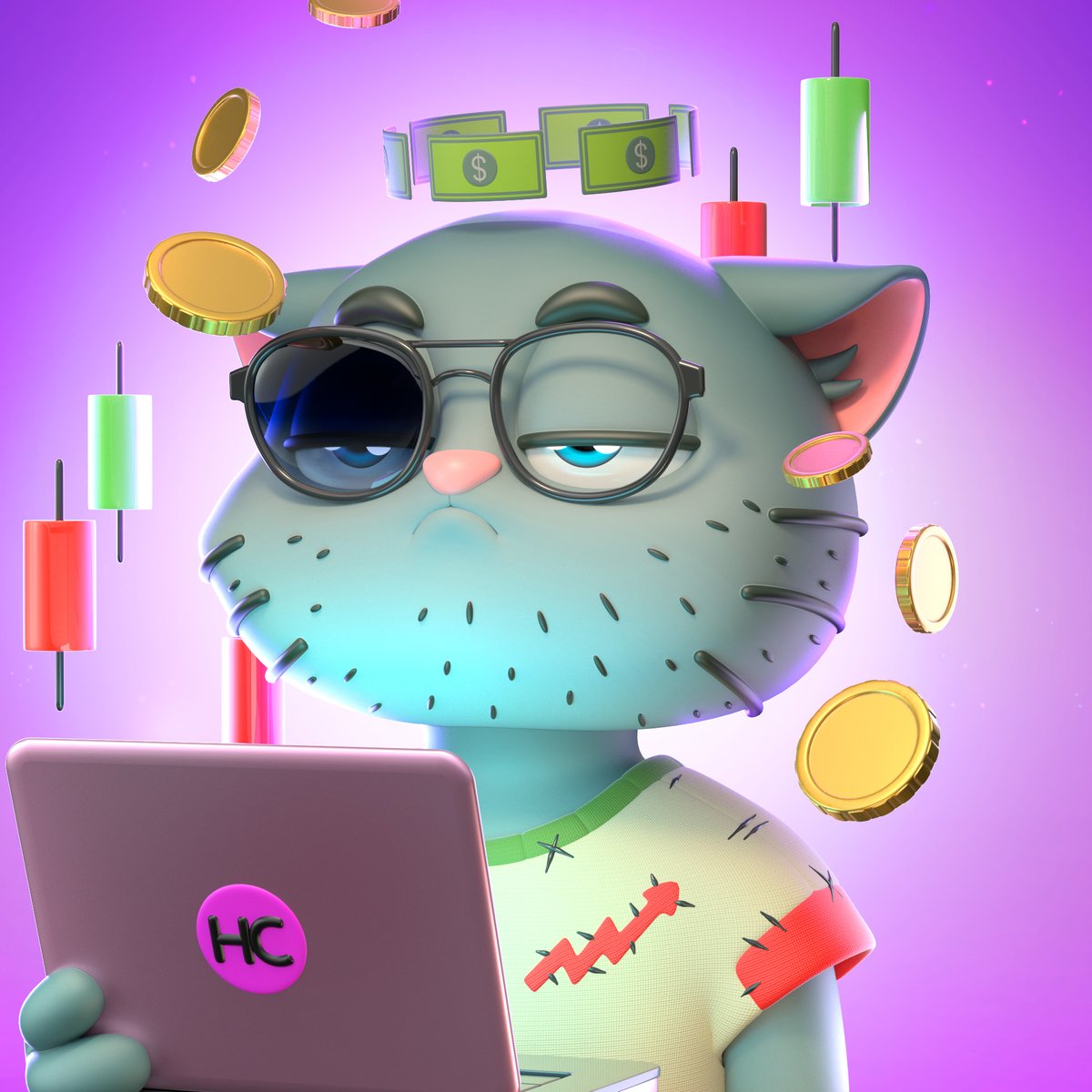 𝗗𝗿𝗲𝗮𝗺𝗶𝗻𝗴 𝗗𝗲𝗙𝗶 𝗱𝗲𝗹𝗶𝗴𝗵𝘁𝘀 &amp; 𝗡𝗙𝗧 𝘁𝗿𝗲𝗮𝘀𝘂𝗿𝗲𝘀?

Embrace the hustle, join the Hobo Cat adventure, and let's navigate the blockchain together! 😼🚀

Here's featuring the 'Biz' 1/1 Hobo Cat!