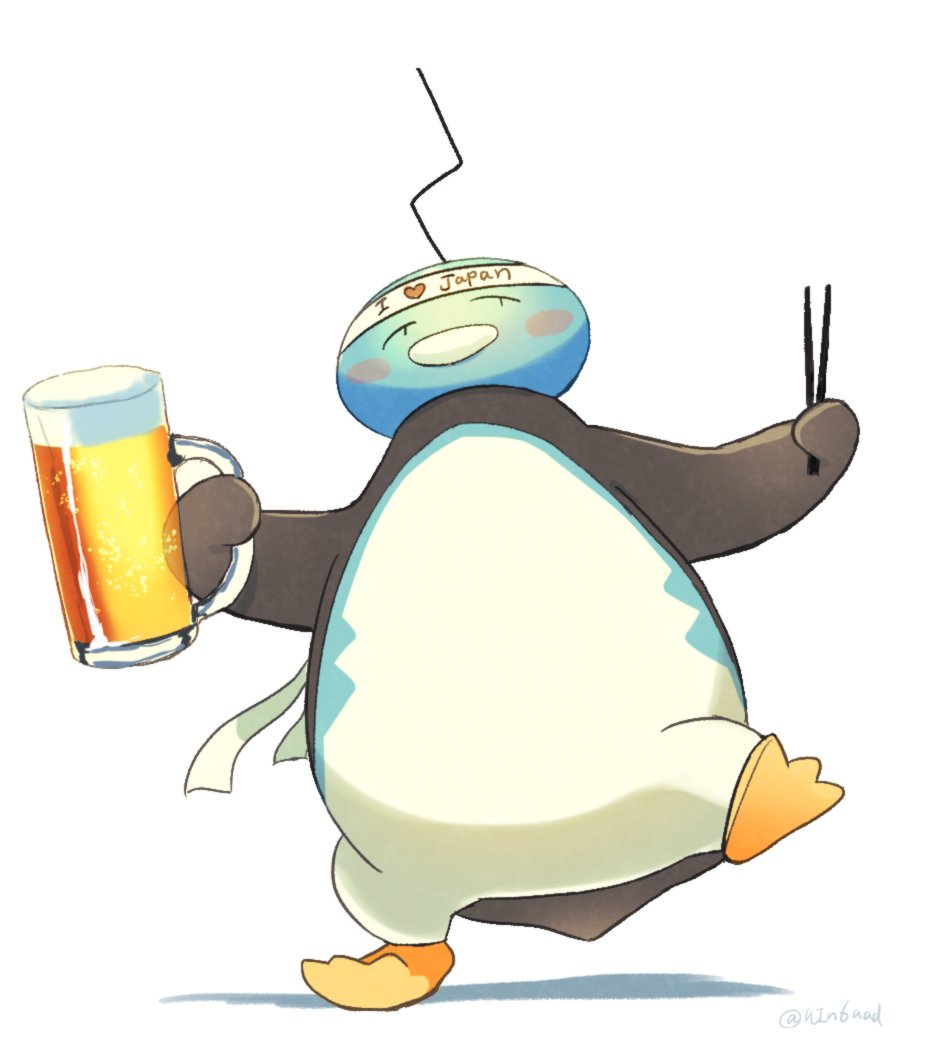 holding beer no humans cup holding cup pokemon (creature) alcohol  illustration images