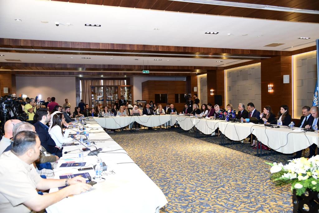 HighHcwa's tweet photo. The Kurdistan Regional Board held its #secondmeeting to discuss the implementation of #UN Security Council Resolution 1325 and the #WPS plan . Mr. @RayberAhmed , Minister of Interior and Chairman of the Board for the Implementation of Decision 1325, presided the meeting. https://t.co/KqYbysLreM
