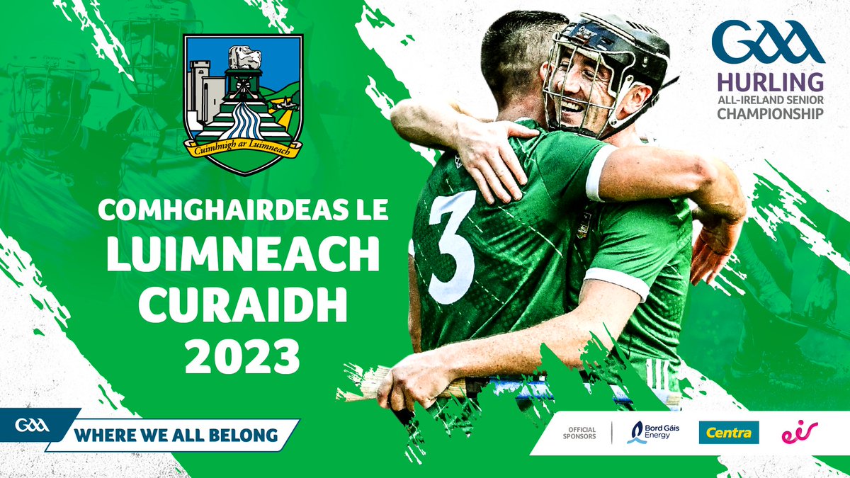 Comhghairdeas le @LimerickCLG - Curaidh Iomána na hÉireann 2023 #GAA