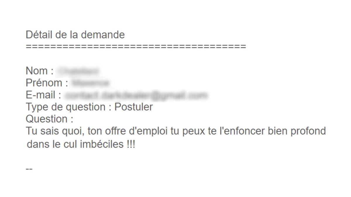 Alors bonjour d'abord