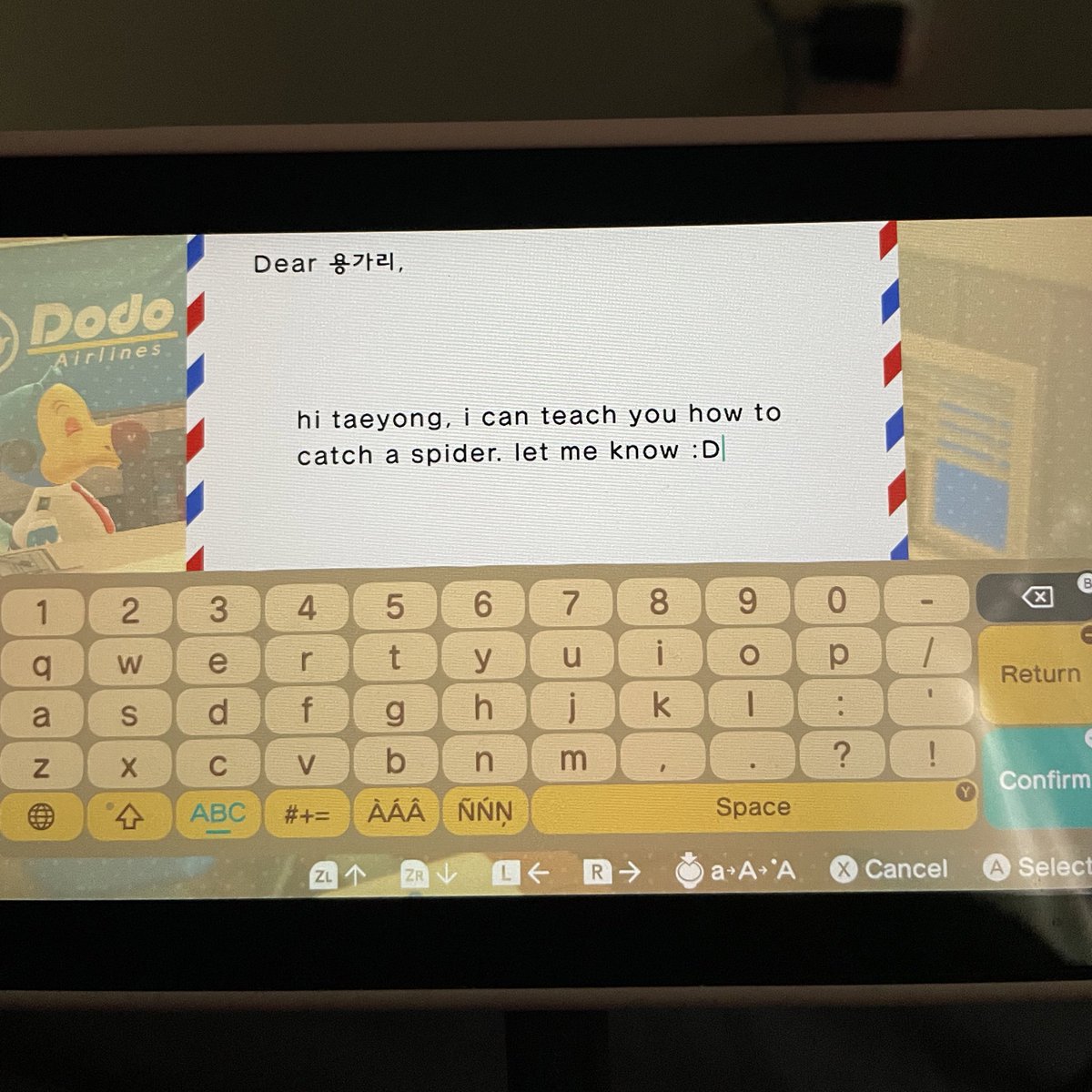 tyongsource's tweet photo. TAEYONG RESPONDED TO A FAN ON ANIMAL CROSSING …. https://t.co/Ik51bkZTuc