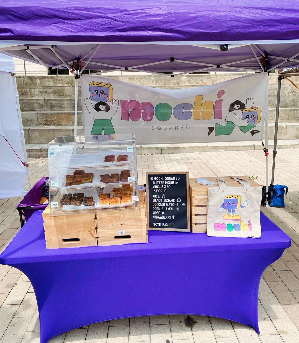 bagworksny's tweet photo. Present the best market display with your own custom totes to match your business! 💜 Customize your own at https://t.co/0cIDGb3WdX! 

Thank you @mochisquared for always bringing us along and capturing these events with your totes 🤩

#promotionalproducts #overseasshipping #nyc https://t.co/Tl6hqnC0sO
