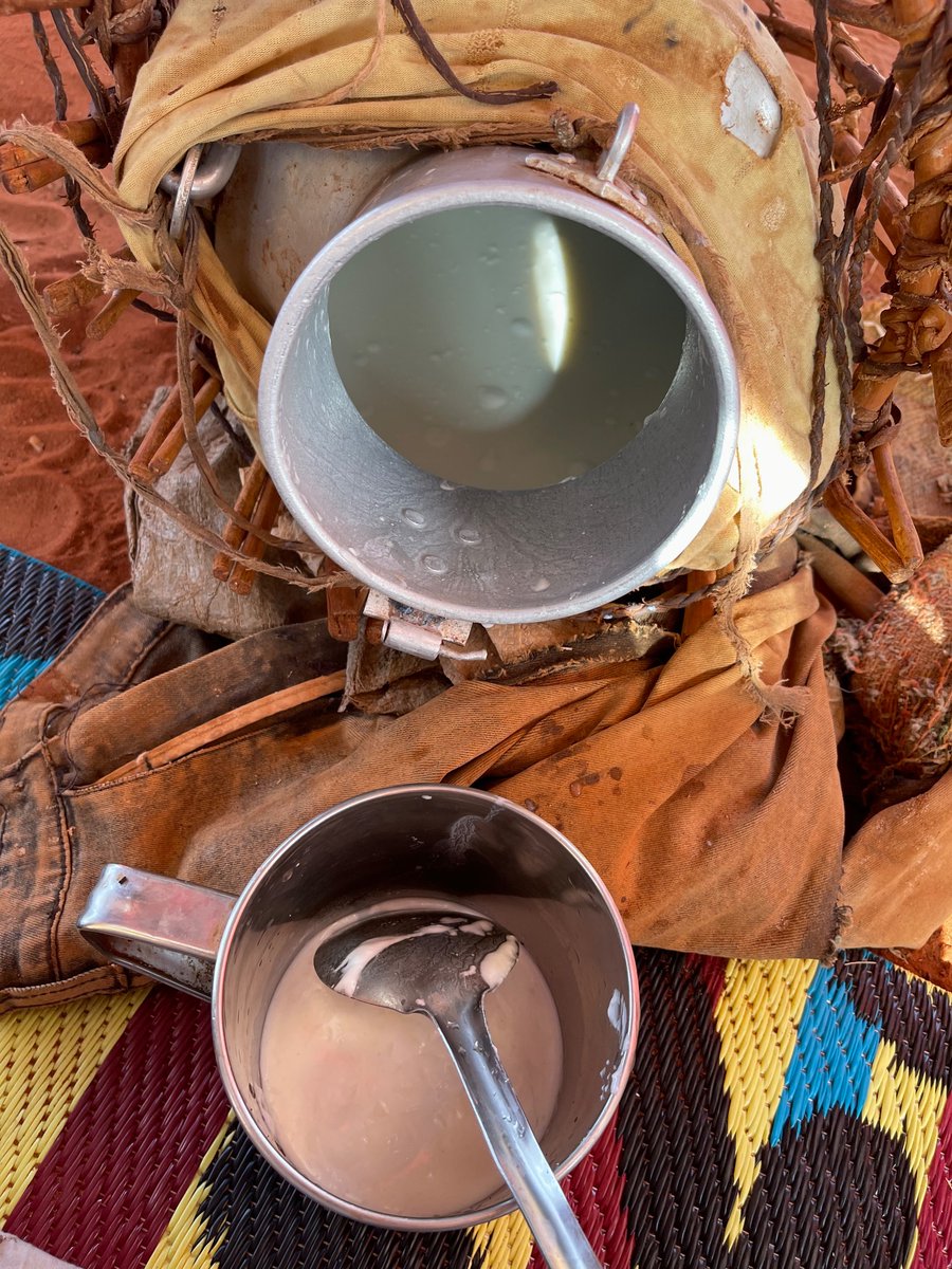 ZahraNomadic's tweet photo. The #Lifestock we looked after and the ghee we made from milking them!  #Nomads #Somaliland https://t.co/n7s2t8XBv2