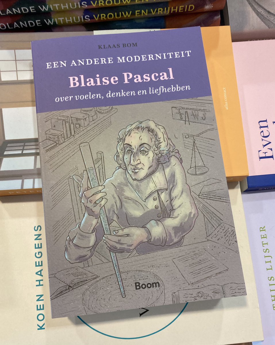 blaisetolky's tweet photo. Gespot in de betere #boekhandel 
Dit moet #goed zijn
#BlaisePascal @BartJanSpruyt @Wapenveld1 #KlaasBom #PThU #modern @BoomFilosofie https://t.co/xkzHO678SP