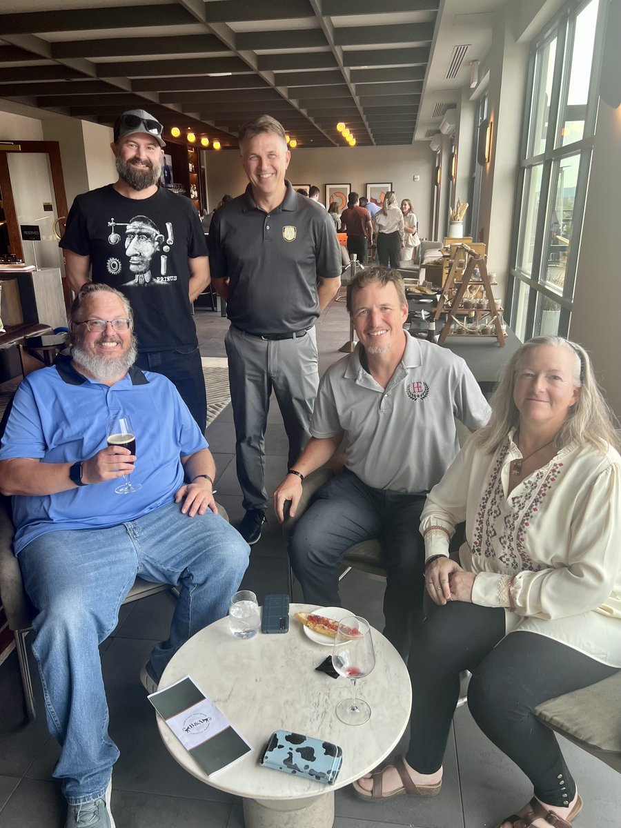 HE_Consulting's tweet image. Huntsville-based team members enjoyed a lovely evening at Baker &amp;amp; Able’s scenic rooftop spot downtown.

Thank you to Angela Roth for organizing another great team social!

#greatplacetowork #huntsvillealabama #sdvosb #gohigher