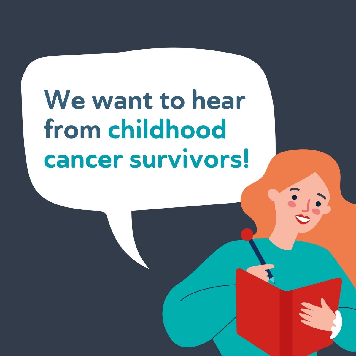 Are you, or is your child, a #ChildhoodCancerSurvivor who is at least 2 years post-treatment?

We'd like to hear about your experiences with the long-term side effects (#LateEffects) of #ChildhoodCancer treatment.

Complete the survey 👉 bit.ly/3Dluw0n