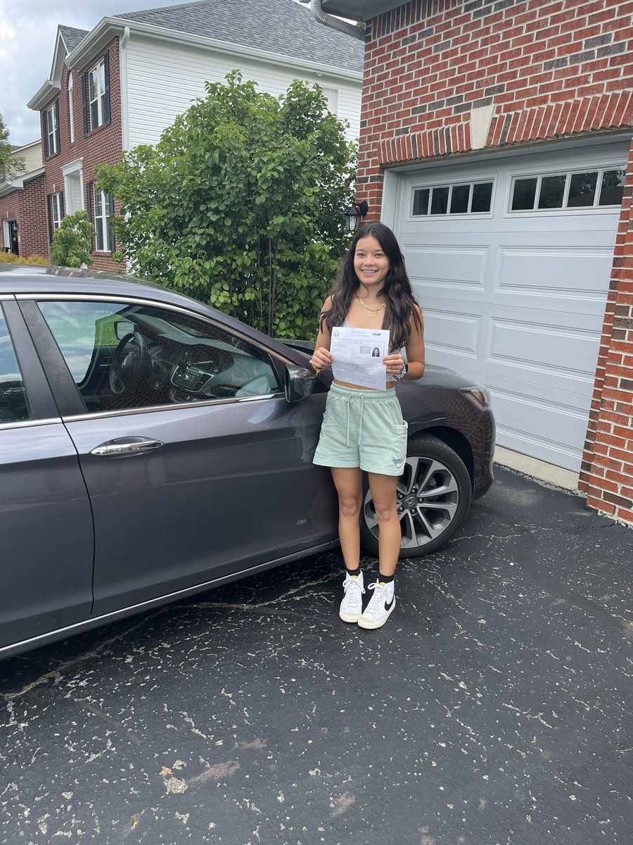 jimkrueck's tweet photo. The roads are a little less safe. Another Krueck kid is officially driving. https://t.co/RzZsmpzlMs