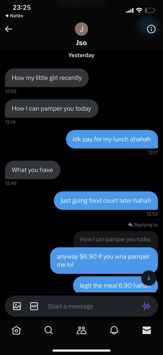 raspberryIemon_'s tweet photo. bruh don’t offer to pamper me if you can’t even afford $6.90 🙃 https://t.co/BhKJ1BZIup
