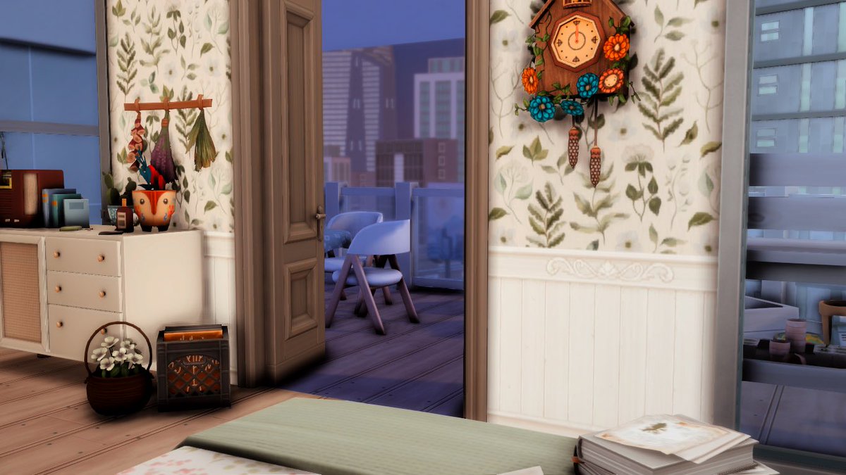 bugsimz's tweet photo. cottage-core in san myshuno? surprisingly a vibe 🍄🌷⭐️💗 https://t.co/BFSYBrm1xG