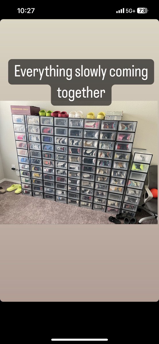 TydeeWZ's tweet photo. Everything slowly coming together 🙏🏾 #sneakerhead #SneakerAddict https://t.co/ZfYhFiFKvn