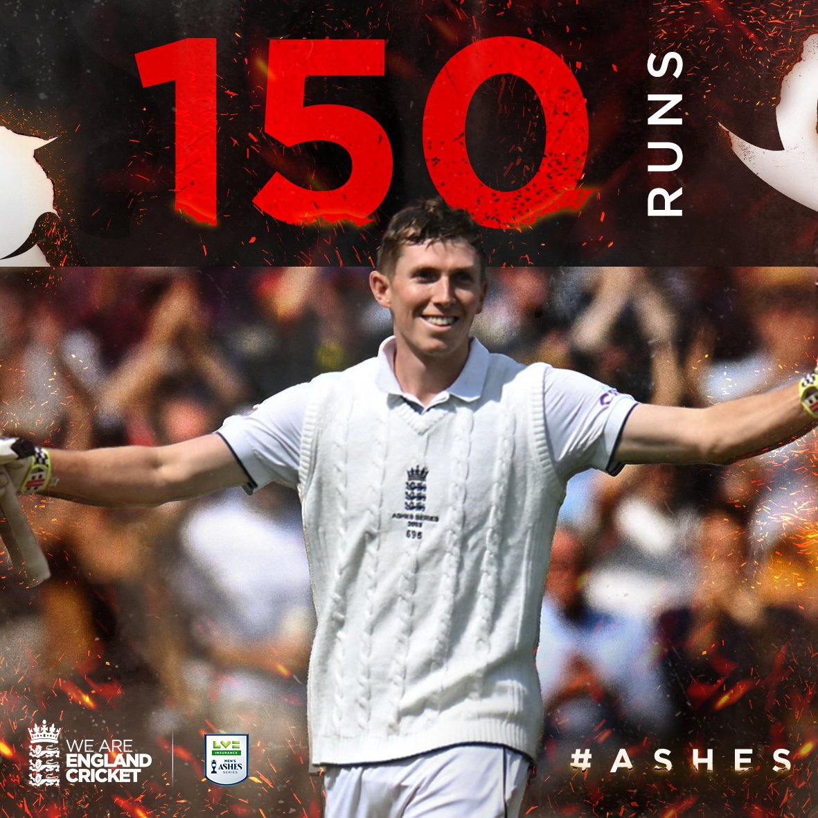 englandcricket's tweet image. Our Zak ❤️ 

#EnglandCricket | #Ashes