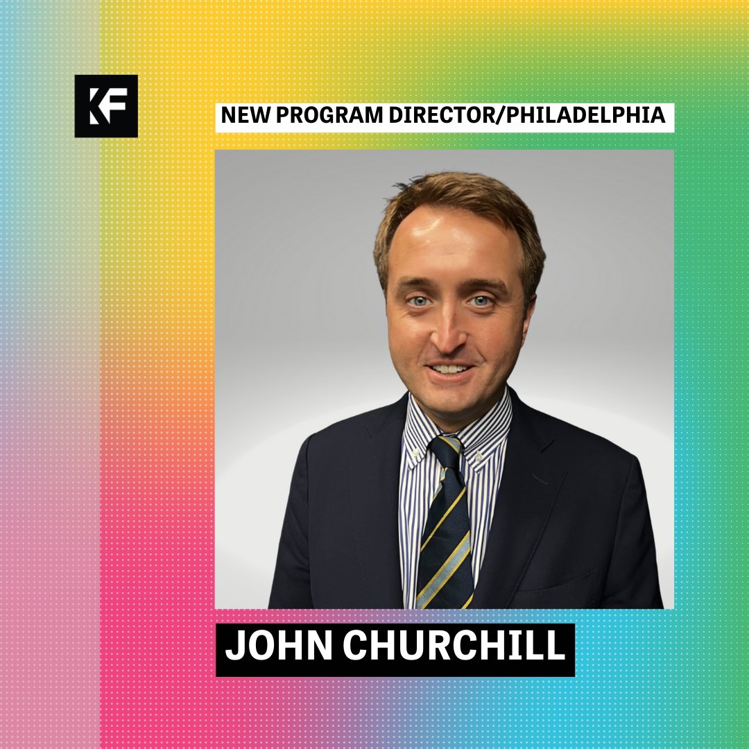 knightfdn's tweet photo. We're thrilled to welcome John Churchill to the Knight team as Philadelphia Program Director! Click here to read more https://t.co/15c4XmYBIx #knightcities https://t.co/sXIBYEToFG
