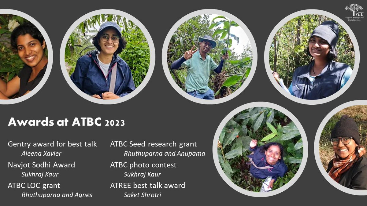We are back from an amazing week at #ATBC2023! 10 talks, 2 speed talks, 1 poster, 1 symposium, 1 workshop and 8 awards! <a href="/theATBC/">ATBC</a>  2023 was a huge success for TrEE lab. Congratulations to all of us who presented and volunteered at such a huge conference! 🎉👏