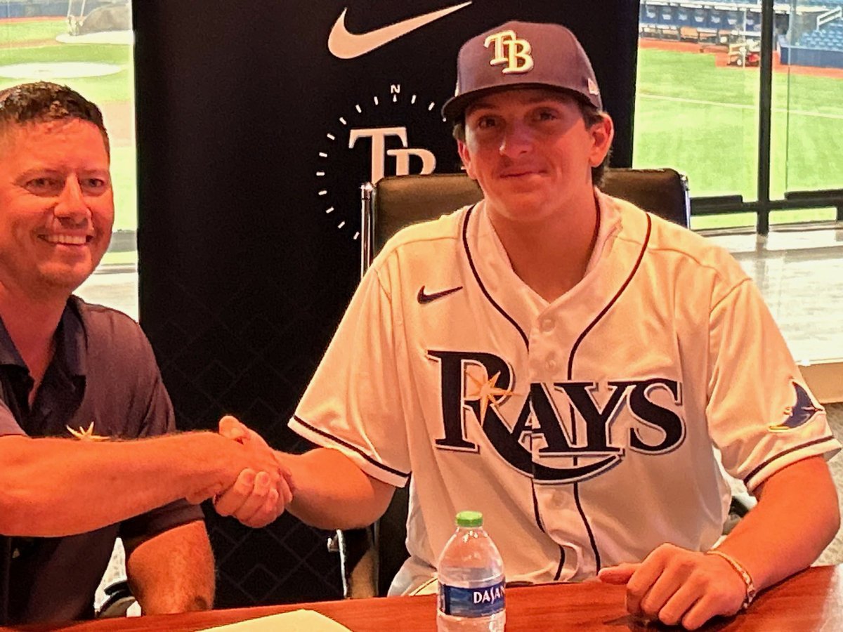 Frontline (@frontlineam) on Twitter photo Right at home ๐
Congrats <a href="/TrevorHarrison5/">Trevor Harrison</a> on signing with his hometown Tampa Bay Rays!
#FrontlineFamily #MLBDraft #RaysUp Right at home ๐
Congrats <a href="/TrevorHarrison5/">Trevor Harrison</a> on signing with his hometown Tampa Bay Rays!
#FrontlineFamily #MLBDraft #RaysUp