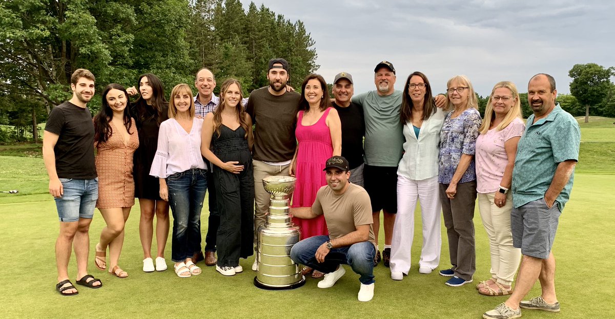 keeperofthecup's tweet photo. Welcome back to the Soo, Stanley!  VGK Michael Amadio takes the #StanleyCup to The GFL Memorial Gardens for the community and then to family and friends. (Sault Ste. Marie, ON) #StanleyCup @GoldenKnights @NHL @HockeyHallFame https://t.co/iJpw3Fyi6T