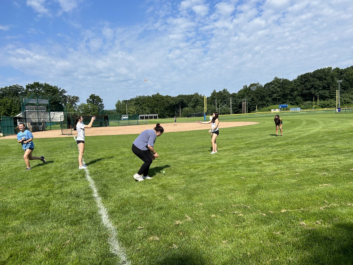 Summer PE 2 loving life with a mini field day on this gorgeous day. ☀️