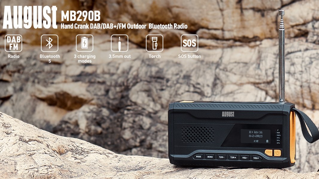 The MB290 by August is one of the best-received product launches we've ever had. A niche product, providing a practical benefit to campers and hikers and truckers and BBQ-ers