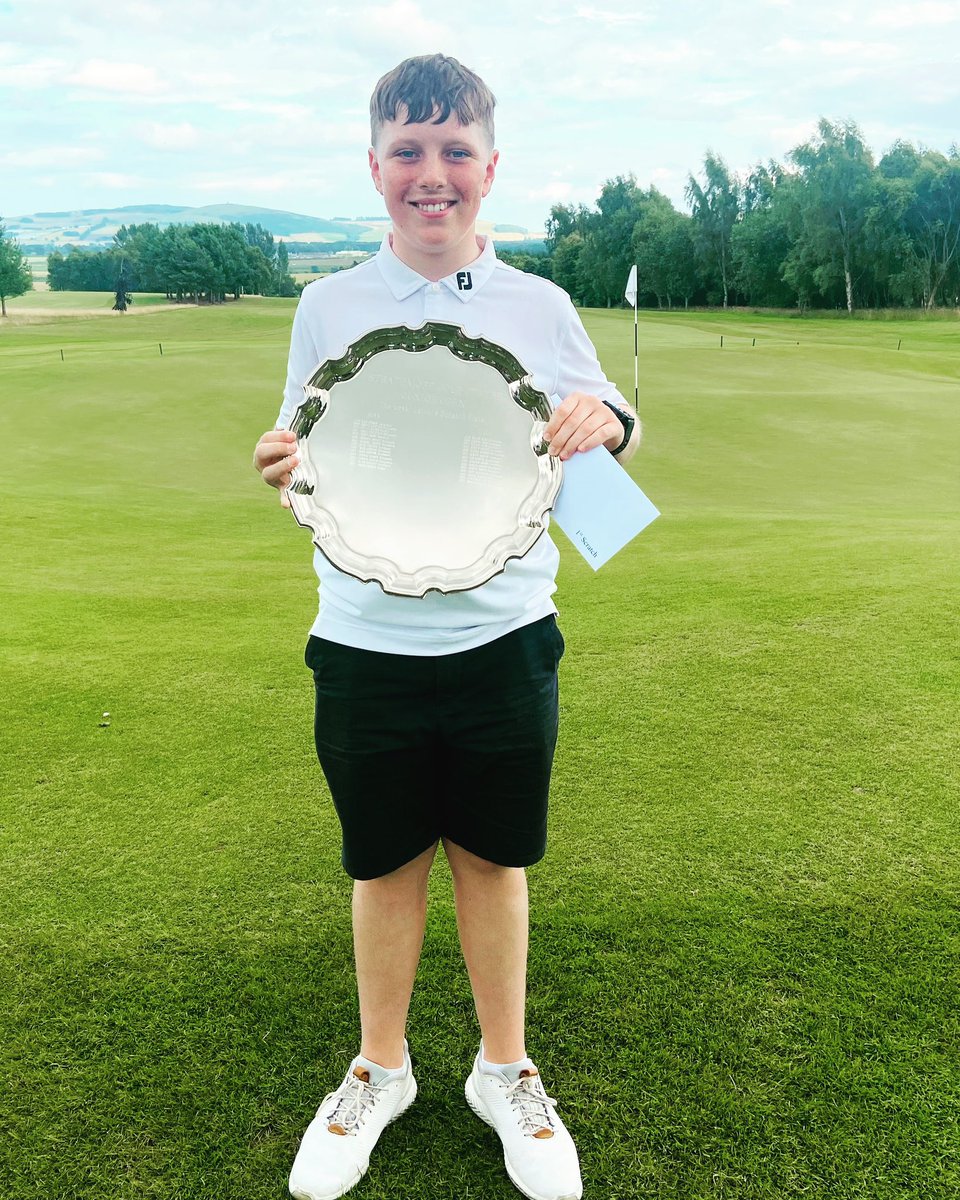 The boys week just keeps getting better, another win in the bag @ Strathmore Open. 🏆⛳️🥇 <a href="/jamesstewart05/">James Stewart</a> #juniorgolf