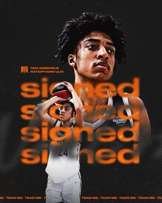 🚨Congrats to our Noa Essengue @NoaFaze, 2006 born, 6'10 combo forward of Pole France, who has signed his first professional multi year contract with <a href="/easyCreditBBL/">easyCredit BBL</a> &amp; <a href="/EuroCup/">BKT EuroCup</a> team <a href="/ratiopharmulm/">ratiopharm ulm</a>‼️#NBAProspect @TeamISE