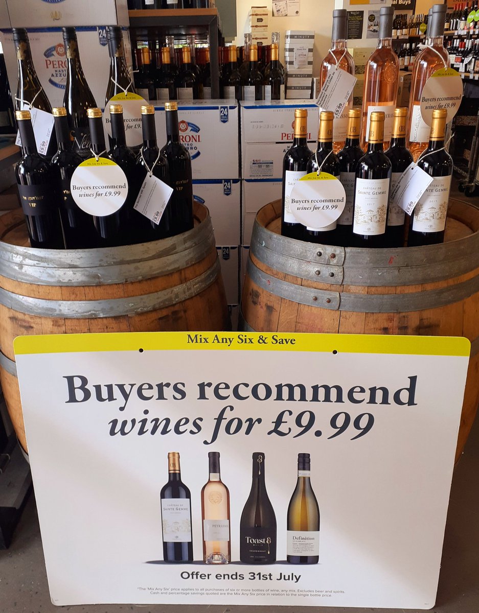 Guess what? The buyers favourites are on a fabulous deal right now!
For £9.99 mix six you can get many well known favourites, just like; 
The Ned Skyscraper
The Guvnor VIP
Peyrassol Rose
Toast &amp; Honey Chardannay