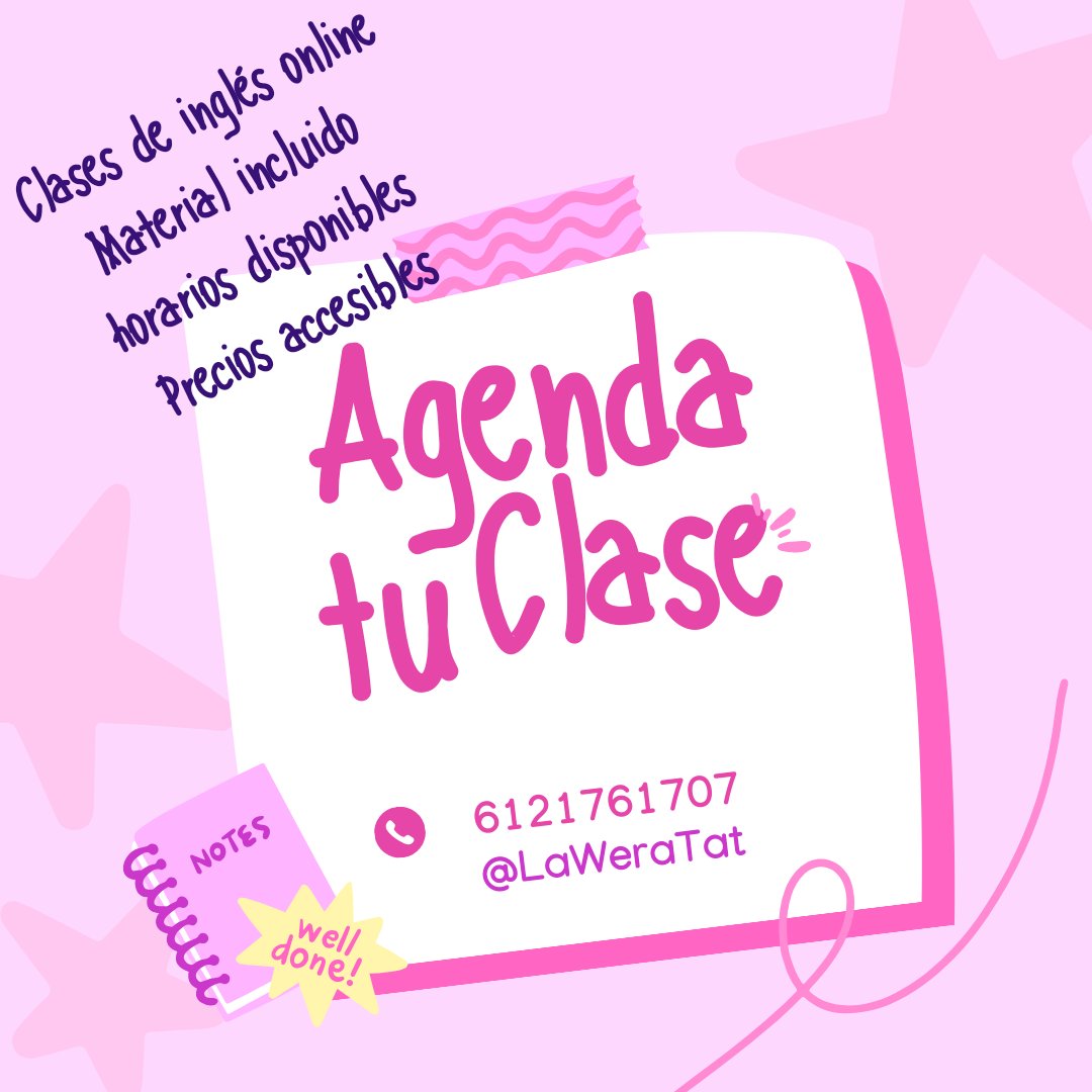 QuesiTatGouda's tweet photo. Amigos, conocidos, followeritos y anexas, me regalarían un rt? De vdd necesito mucho el trabajo, Clases de inglés en línea, personalizadas, material incluido, precios accesibles!
@_elan_ @SoyCue @Ricardo_Peralta @CesarTeo @PepeYTeo @lasmamaspresent @Gala_Varo @PatyBacelis https://t.co/fjnkyiTfgG