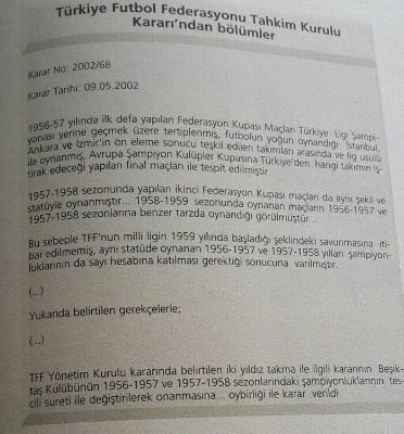 gsarayruhu1905_'s tweet photo. Türkiye Cumhuriyeti Anayasası'nın 59. maddesine göre Tahkim Kurulu'nun 1959 senesi öncesi şampiyonluklar için 2002 yılında vermiş olduğu karar kesindir, aleyhine herhangi bir yargı veya merciye başvurulamaz. #TFFenerKomisyonu https://t.co/5wyZ4WrPEW
