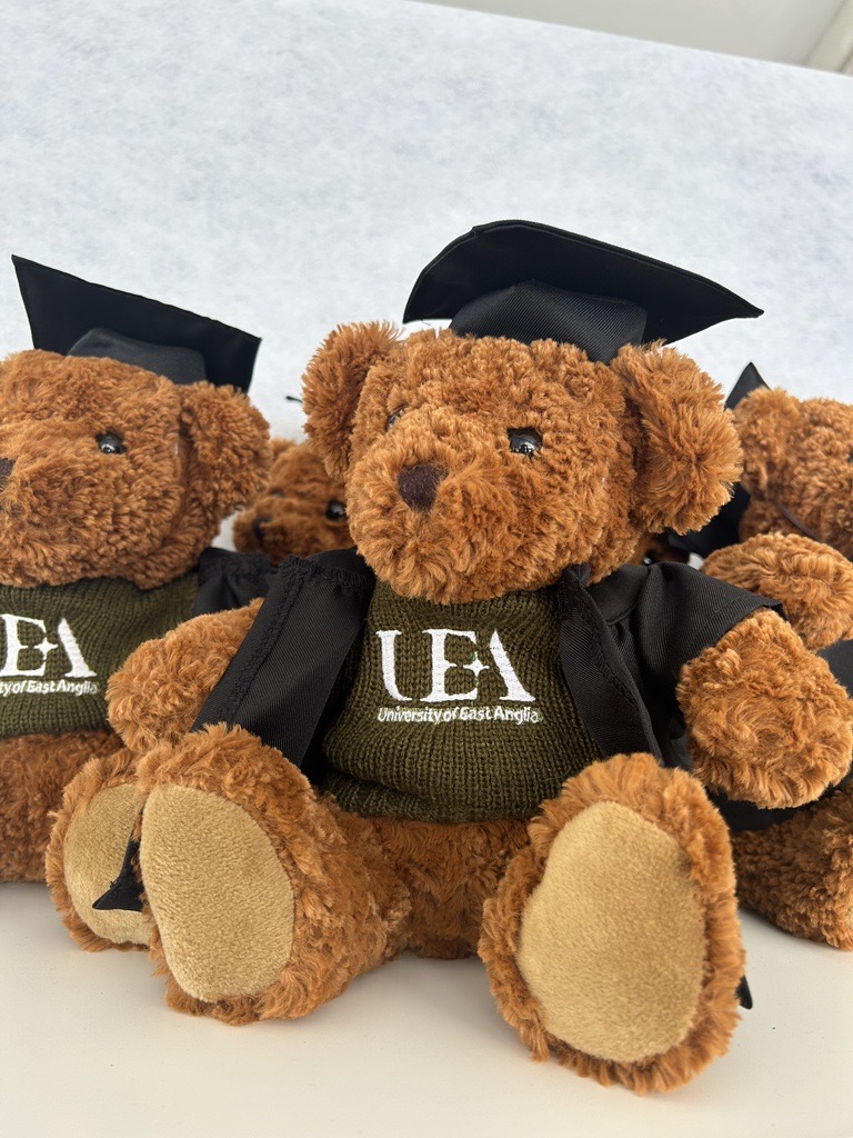 Con-GRAD-ulations to all @uniofeastanglia students graduating this week! Come sunshine or rain, we hope you enjoy celebrating your achievements. Welcome to the rather special UEA Alumni community! ... It's never good bye 💛🎓 #UEAGraduation