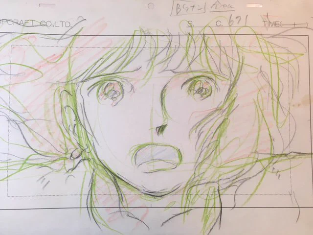 2009年7月21日名アニメーター #金田伊功 さんが亡くなりました。本日はカシラこと金田さんの命日です。 唯一無二のお仕事に想いを馳せつつ黙祷…。 画像は #宮崎駿 監督『#風の谷のナウシカ』(1984年)より、C-671 LO+完成形/アスベル機を静止するナウシカ、 C-667同/復讐心に駆られたアスベル。