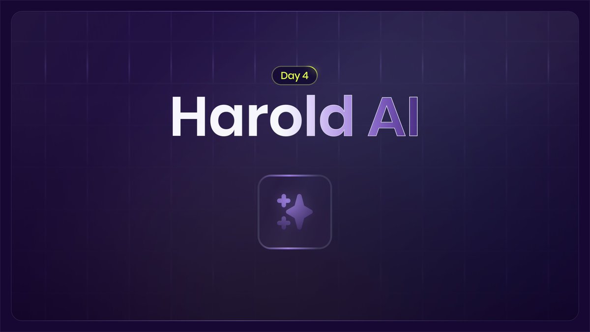 highlightio's tweet image. Today's launch Week #4 and we're introducing Harold, Highlight's Observability Assistant. 

We combined some fancy new AI and some regular ol' statistics to make sense of the your Highlight.io data.

Check out @ccschmitz's blog post: dub.sh/7Qvb2Hj