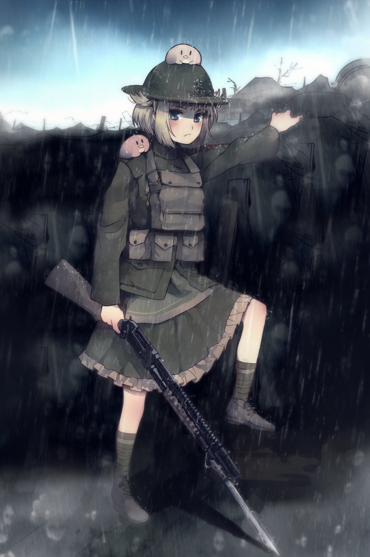 on-twitter-gfl-winchester-m1897-commissioned-by