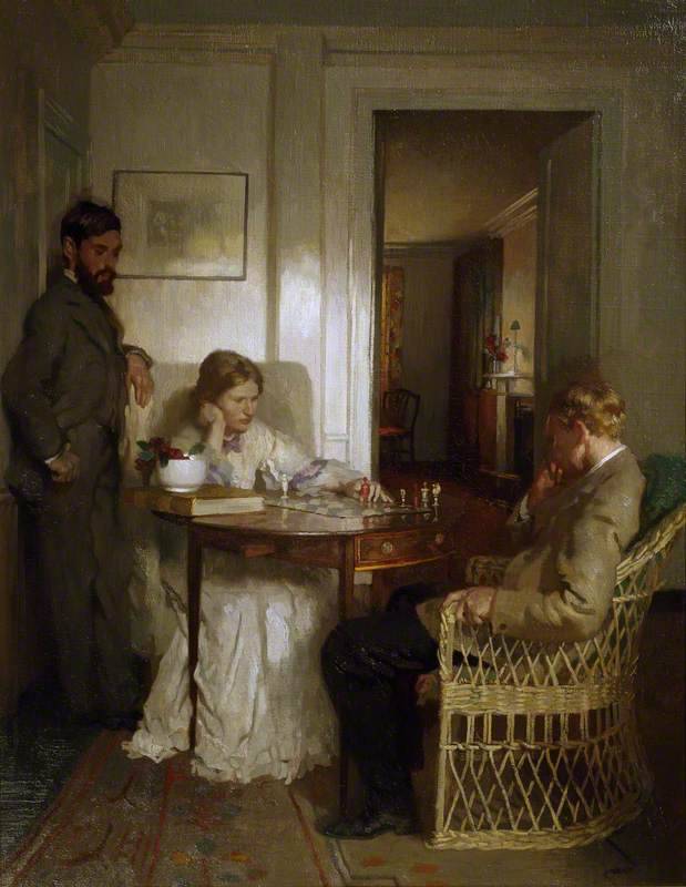 William Orpen [1878 – 1931]

The Chess Players [1902] #InternationalChessDay