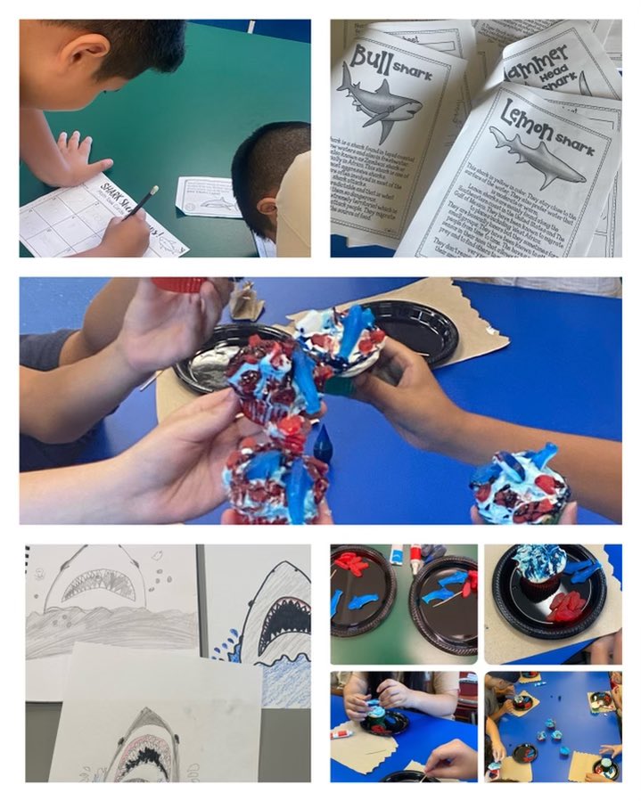 Week 2 of ESY revving up for shark week
#tfspantherpride