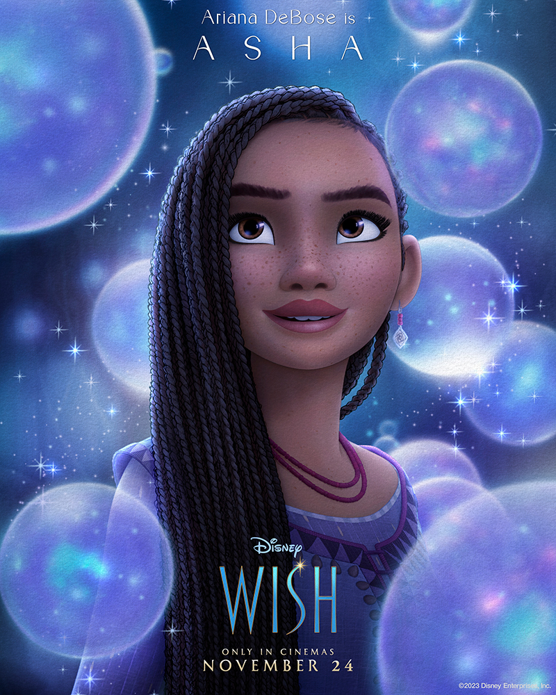 Want to see some character posters for Ariana Debose’s Asha and Chris Pine’s King Magnifico? Your #Wish is granted! See the new enchanting Disney adventure in cinemas November 22 https://t.co/fMz94kEUkx