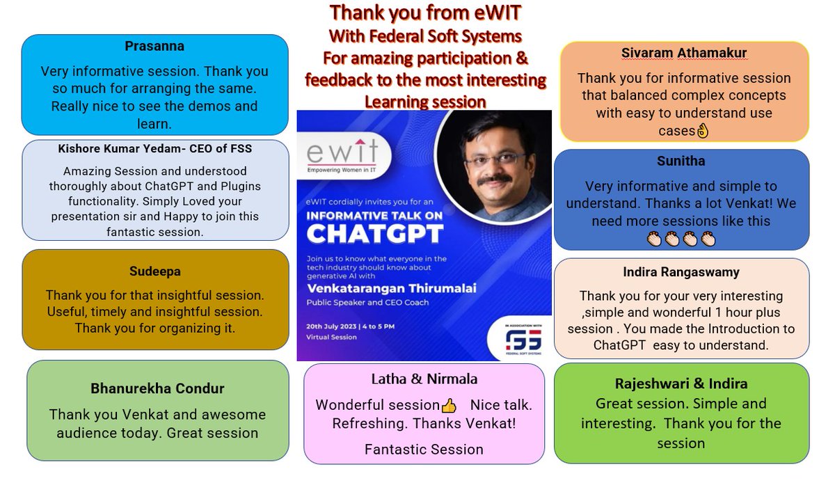 mangoidiots's tweet photo. Over a hundred attended my talk on #GenerativeAI, the world of ChatGPT and why should businesses care?.
Demos of:
ChatGPT,
Bing Chat,
Bard,
Stanford Alpaca 7B,
Azure Open AI playground,
Prompts,
Music Generation,
Stable Diffusion &
AIorNot.
#publicspeaking #WomenInIT #Ewit https://t.co/ER0oHWy6Mo