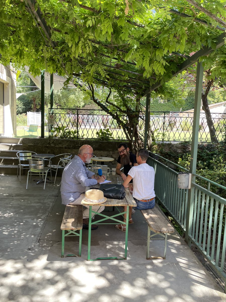 le_cart's tweet photo. Merci à @PhilippeThomain de @francebleu #Gard #Lozere pour votre #interview et l'intérêt porté à notre démarche #environnementale forte de cette saison : fermeture de la piscine aux clients en raison de la pénurie d'eau dans le Gard https://t.co/KnMqxB6b9I