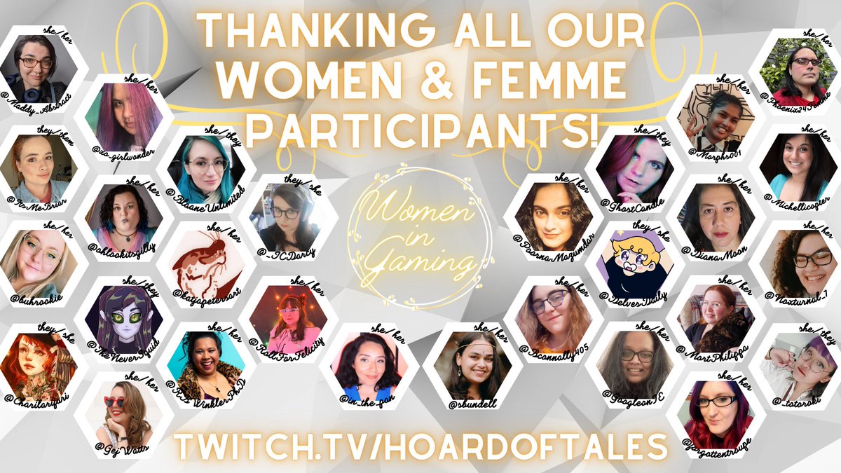 These folx, their talent, enthusiasm &amp; desire to uplift each other is everything we want our community to be about

Women &amp; femme representation and diversity, even at EU-accessible times, exists! No more excuses! No more all white cis men tables!

From the HoT team, thank you!