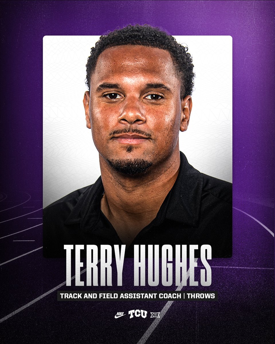 TCUTrackField's tweet photo. 𝙏𝙃𝙍𝙄𝙇𝙇𝙀𝘿 to announce the newest addition of our coaching staff! Welcome to the Frog Fam, @Terry_tracklife 🐸
📰 - https://t.co/hLNSrWrl0T
#GoFrogs https://t.co/f49G4Hnui9
